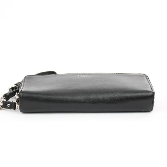 Coach Black Double Zip Wallet - Picture 5 of 7